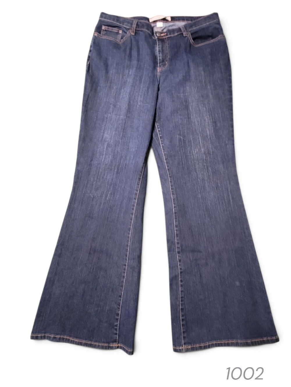 VENEZIA - Size 16 Dark Blue Flare Jeans